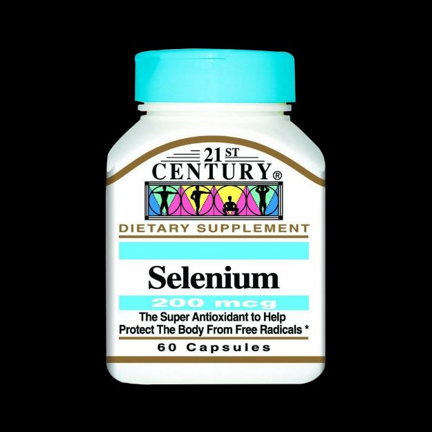 کپسول سلنیوم ۲۰۰ میکروگرم ۲۱ سنتری ۶۰ عدد - 21 St Century Selenium 200 mcg 60 Caps