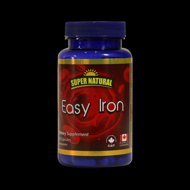 کپسول ایزی آیرون سوپرنچرال ۶۰ عددی - Super Natural Easy Iron 60 Capsules