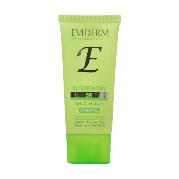 کرم مناسب پوست چرب و دارای جوش اویدرم 40 میلی لیتر - Eviderm Evisebonorm Anti Acne Cream 40 ml