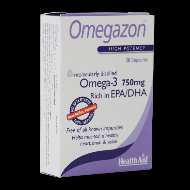 کپسول امگازون هلث اید 30 عدد - Health Aid Omegazon 30 Caps