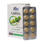 قرص کارویل حکیم مومن تبریزی 100 عدد - Hakim Momen Tabrizi Carvil 100 Herbal Tablets