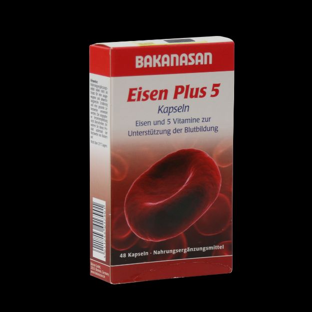 کپسول آیزن پلاس ۵ باکاناسان ۴۸ عددی - Bakanasan Eisen Plus 5 48 Caps