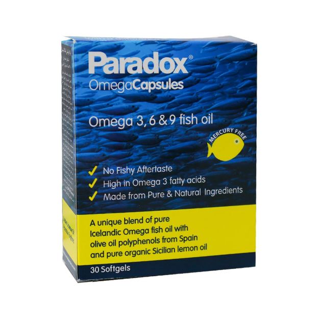 کپسول ژلاتینی امگا پارادوکس 30 عددی - Paradox Omega 30 Softgel Caps