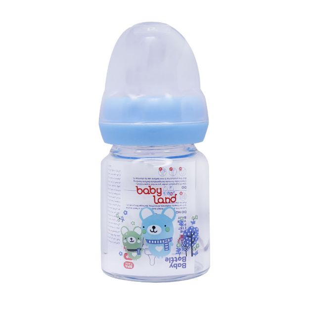 بطری شیرخوری پیرکس بیبی لند کد 466 مناسب نوزادان از بدو تولد تا 6 ماهگی 60 میلی لیتر - Baby Land Bottle Of Milk Code 466 60 ml