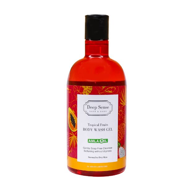 شامپو بدن تروپیکال دیپ سنس سی گل مناسب پوست های خشک و معمولی 400 میلی لیتر - Seagull Deep Sense Tropical Fruits Body Wash Gel 400 ml