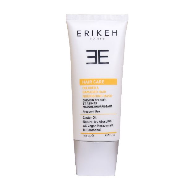 ماسک مو مغذی مناسب موهای رنگ شده و آسیب دیده اریکه 150 میلی لیتر - Erike Hair Care Colored and Damaged Hair Nourishing Mask 150 ml