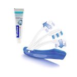 مسواک مسافرتی تریزا با برس متوسط همراه با خمیر دندان - Trisa Super Promo Travel Medium Toothbrush