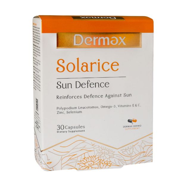 کپسول سولاریس درمکس محافظ در برابر نور خورشید 30 عدد - Dermax Solarice 30 Capsules