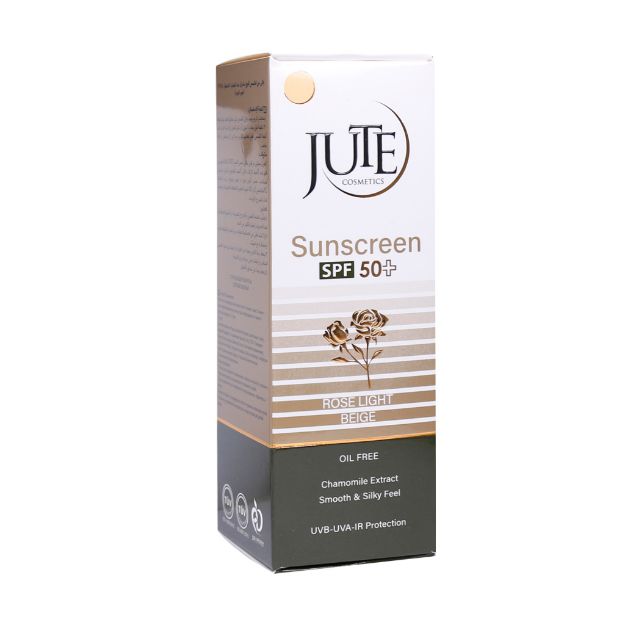 کرم ضد آفتاب SPF50 ژوت مناسب انواع پوست 50 میلی لیتر - Jute All Skin Types Sunscreen SPF50 50 ml