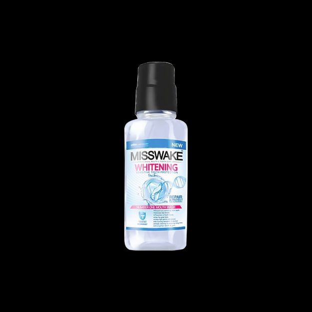 دهانشویه سفید کننده میسویک - Misswake Whitening Mouthwash