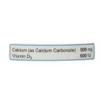 قرص کلسیم پلاس D3 هلثیکا 50 عدد - Healthica Calcium Plus D3 50 Tabs