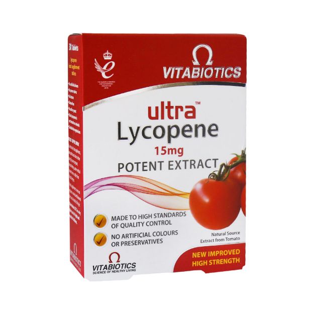 قرص اولترا لیکوپن ویتابیوتیکس 30 عدد - Vitabotics Ultra Lycopene 30 Tabs