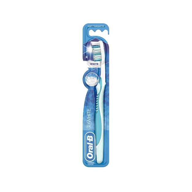 مسواک تری دی وایت فرش اورال بی با فرچه متوسط - Oral-B 3D White Fresh Toothbrush