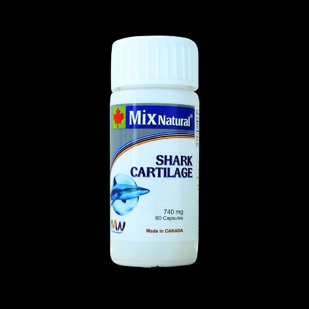 کپسول غضروف کوسه ماهی میکس نچرال ۶۰ عددی - Mix Natural Shark Cartilage 60 Cap