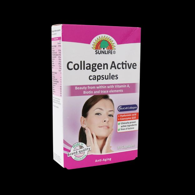 کپسول کلاژن اکتیو سان لایف ۳۰ عددی - Sunlife Collagen Active 30 Caps