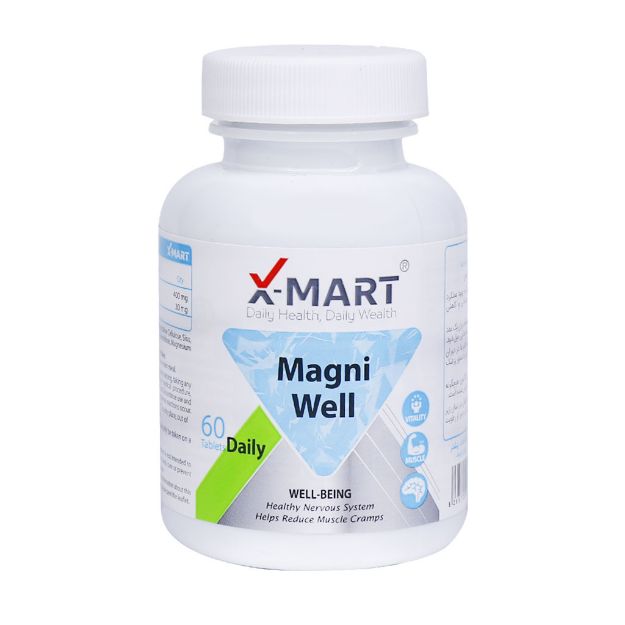 قرص مگنی ول ایکس مارت 60 عدد - X Mart Magni Well 60 Tables