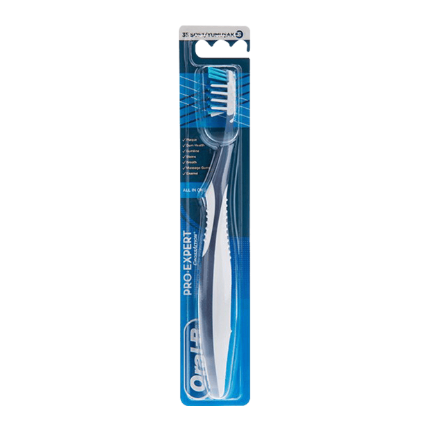 مسواک پرو اکسپرت همه کاره اورال بی با فرچه متوسط - Oral-B Pro Expert All In One Toothbrush