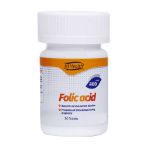 قرص فولیک اسید 400 میکروگرم های هلث 30 عدد - HI Health Folic Acis 400 mcg 30 Tabs