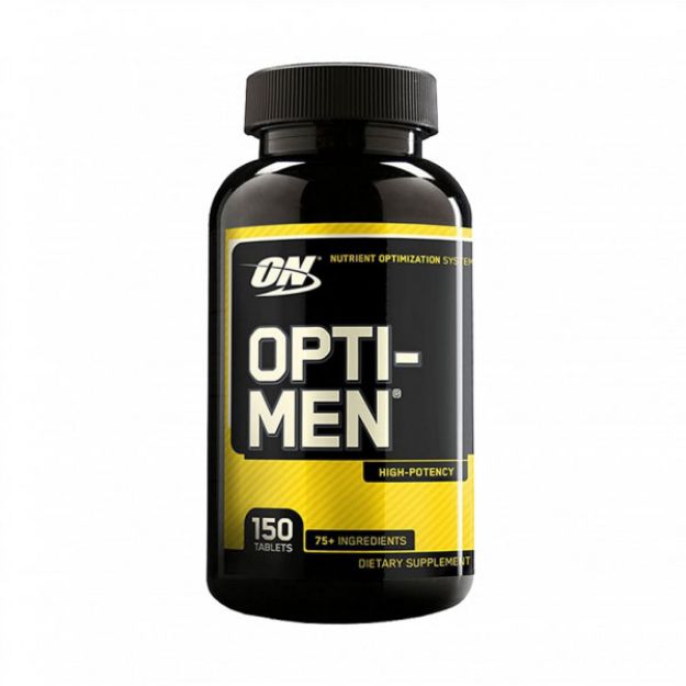 قرص مولتی ویتامین اپتی من اپتیموم نوتریشن 150 عددی - Optimum Nutrition Opti Men Multivitamin 150 Tabs