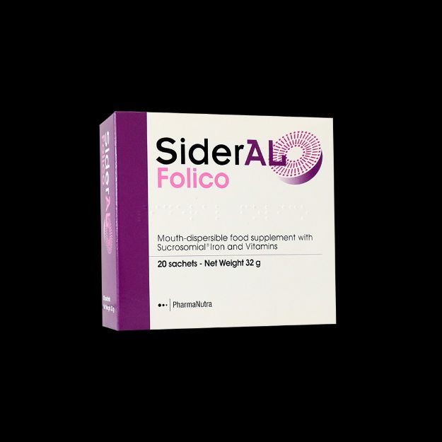 سیدرال فولیکو فارمانوترا ۲۰ ساشه - PharmaNutra SiderAl Folico 20 Sachets