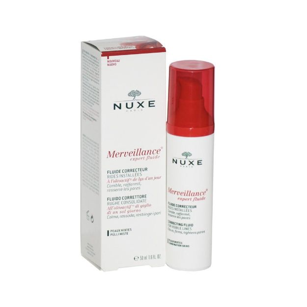 فلوئید ضد چروک مرویانس اکسپرت نوکس 50 میلی لیتر - Nuxe merveillance expert fluid