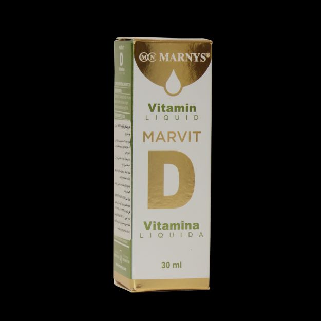 قطره خوراکی مارویت دی لیکوئید مارنیز 30 میلی لیتر - Marnys Marvit D Liquid Oral Drop 30 ml