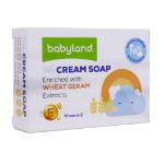 صابون کرمی بچه حاوی عصاره جوانه گندم بیبی لند 100 گرم - Babyland Wheat Geram Cream Soap 100 g