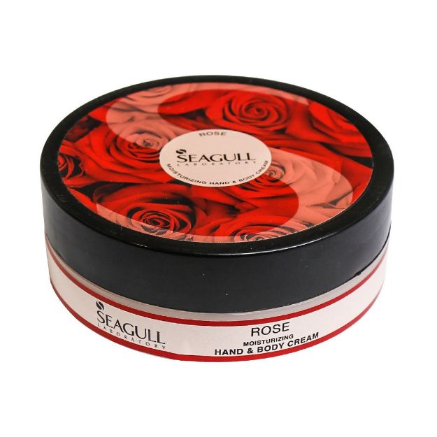 کرم مرطوب کننده دست و بدن سی گل با رایحه گل رز - Seagull Rose hand and body cream