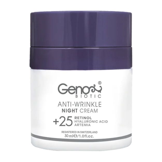 کرم ضد چروک شب بالای 25 سال ژنوبایوتیک 30 میلی لیتر - Geno Biotic Above 25 Years Anti Wrinkle Night Cream 30 ml