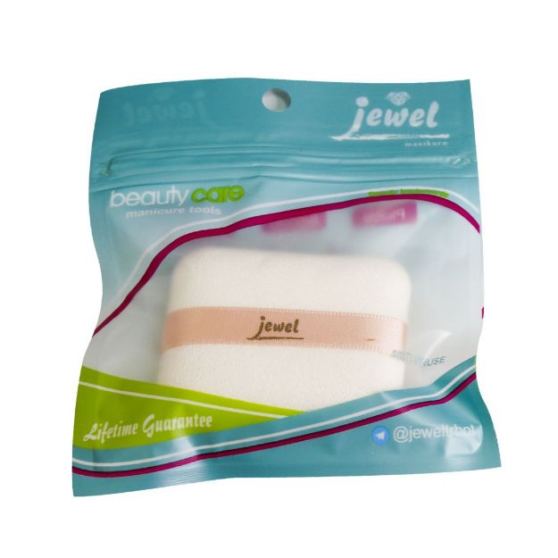 پد آرایشی مستطیلی جیول - Jewel Makeup Pad