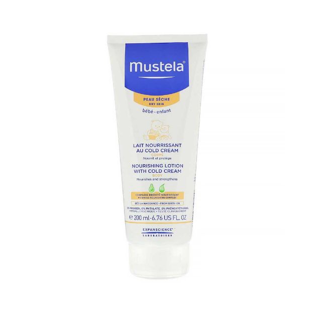 لوسیون تغذیه کننده بدن حاوی کلد کرم موستلا 200 میلی لیتر - Mustela Nourishing Body Lotion With Cold Cream 200 ml