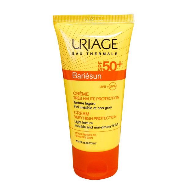 کرم ضد آفتاب بری سان SPF50 اوریاژ مناسب انواع پوست 50 میلی‌ لیتر - Uriage Bariesun Teinted SPF50⁺ Cream For All Skins 50 ml