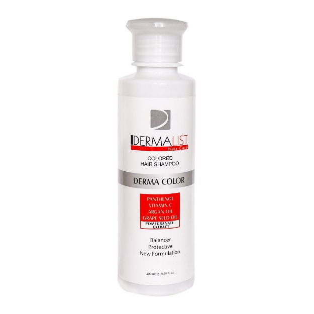 شامپو مخصوص موهای رنگ شده درمالیست 200 میلی لیتر - Dermalist Colored Hair Shampoo 200 ml