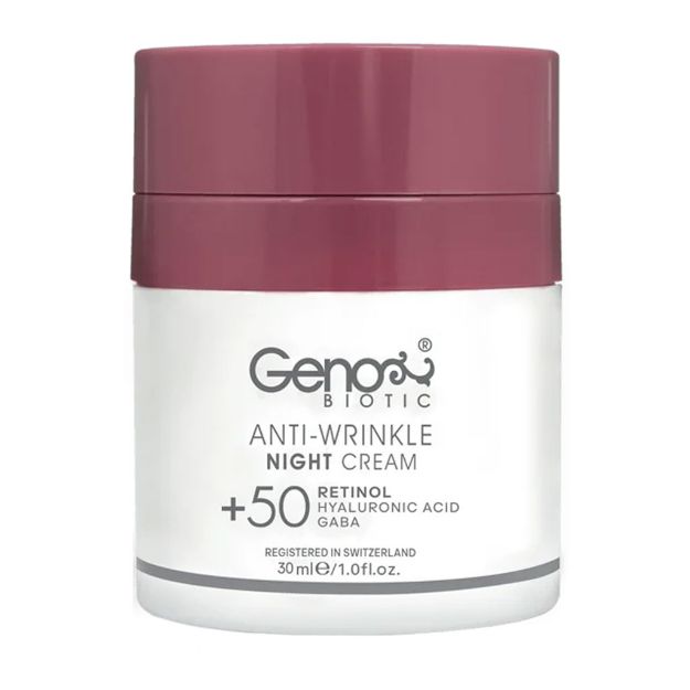 کرم ضد چروک شب بالای 50 سال ژنوبایوتیک 30 میلی لیتر - Geno Biotic Above 50 Years Anti Wrinkle Night Cream 30 ml