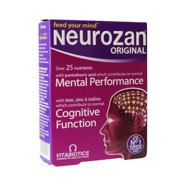 قرص نروزان ویتابیوتیکس اورجینال ۳۰ عدد - Vitabiotics Neurozan Feed Your Min Original 30 Tab