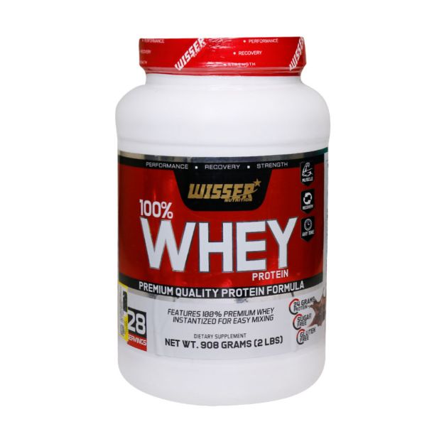 پودر وی پروتئین 100 درصد ویثر 908 گرم - Wisser 100% Whey Protein 908 gr