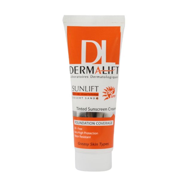 کرم ضد آفتاب SPF50 پوست چرب درمالیفت 40 میلی لیتر - Dermalift Sunlift SPF50⁺ Oil Free Cream 40 ml