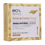 صابون پاک کننده آرایش صورت بیول حاوی روغن جوانه گندم 100 گرم - Biol Wheat Germ Face Wash Soap 100 g