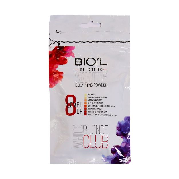 پودر دکلره سفید بیول 50 گرم - Biol White Bleaching Powder 50 g