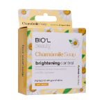 صابون پاک کننده آرایش صورت بیول حاوی عصاره بابونه 100 گرم - Biol Chamomile Brightening Control Soap 100 g