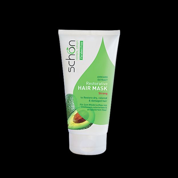 ماسک مو آووکادو شون مناسب موهای خشک، رنگ شده و آسیب دیده - Schon Restorative Hair Mask With Avocado Extract For Dry And Damaged Hair