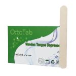 آبسلانگ چوبی 40 عدد - Tongue depressor