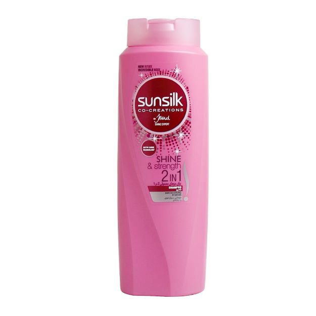 شامپو سان سیلک مناسب موهای معمولی - Sunsilk Glowing Shine & Strength Shampoo For normal Hair