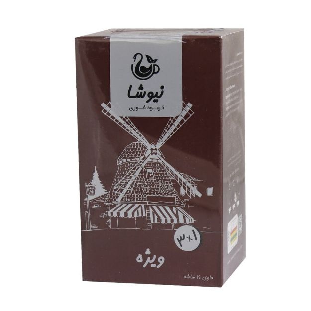 قهوه فوری ۱×۳ اکسکلوسیو نیوشا ۲۰ عددی - Newsha Instant Coffee Exclusive 3×1 20 Sticks