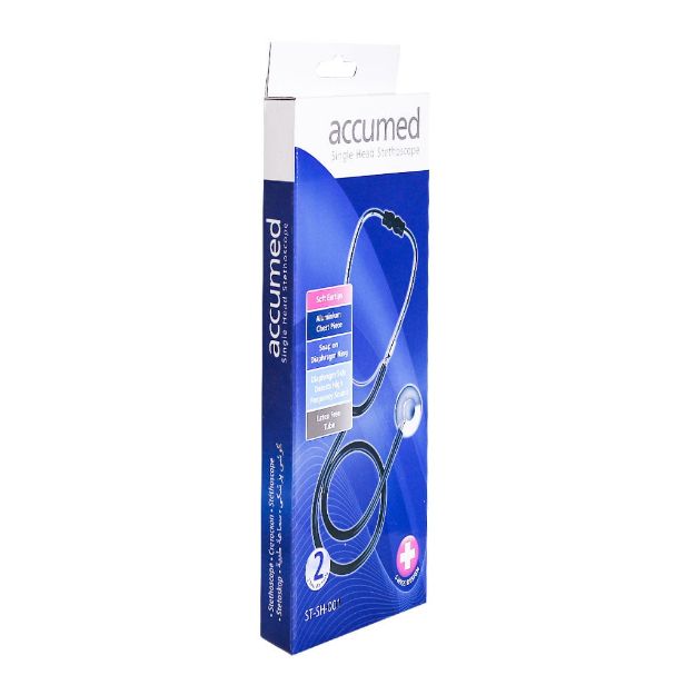 گوشی طبی اکیومد مدل ST-SH-001 - Accumed Dual Head Stethoscope Model ST-SH-001