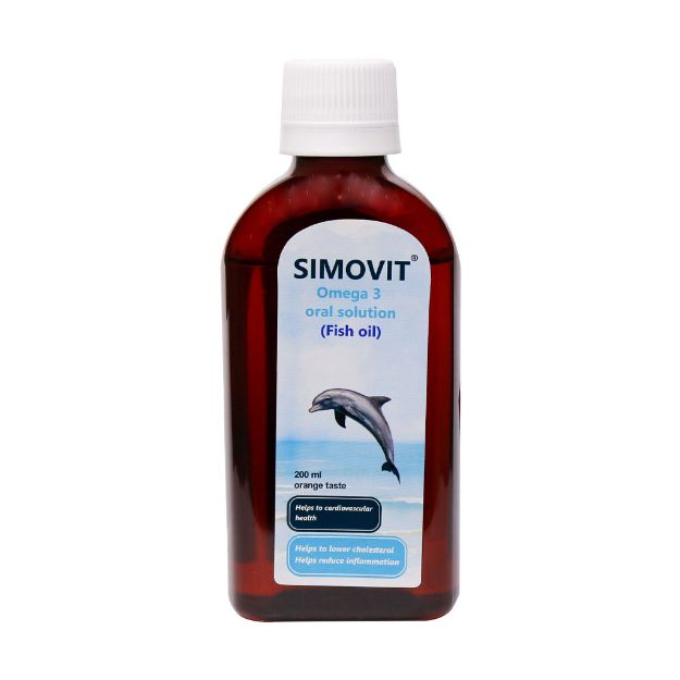 شربت سیموویت امگا 3 سیمرغ دارو عطار 200 میلی لیتر - Simorgh Darou Attar Simovit Omega 3 200 ml