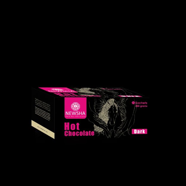 هات چاکلت دارک نیوشا ۲۰ عددی - Newsha Dark Hot Chocolate 20 Sticks