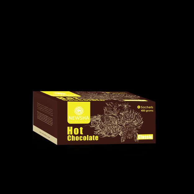 هات چاکلت کلاسیک نیوشا ۲۰ عددی - Newsha Classic Hot Chocolate 20 Sachets