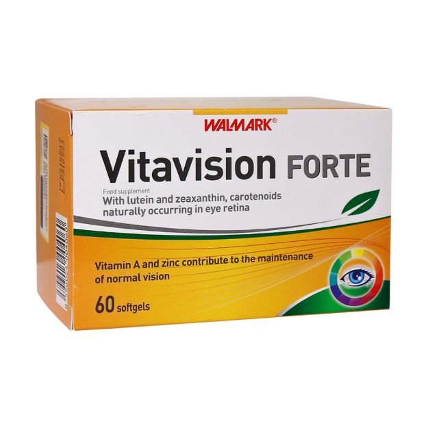 سافت ژل ویتاویژن فورت والمارک 60 عدد - Walmark Vitavision Forte 60 Soft Gels