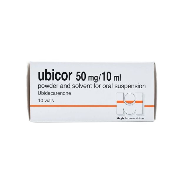 محلول خوراکی ابیکور مجیس 10 عدد - Magis Farmaceutici Ubicor 50 mg 10 Vials